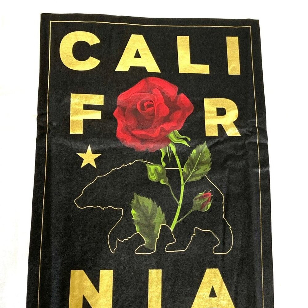 "California" Beautiful White S, M Adult Cotton NOS T-Shirt